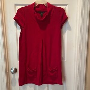 Red Short Sleeve Tunic